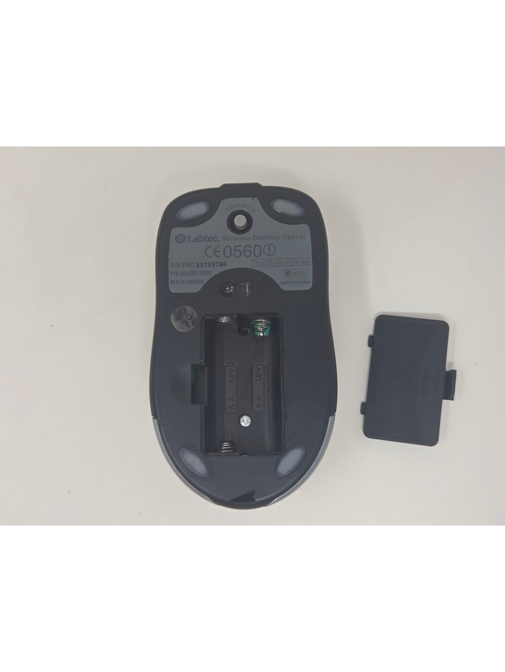 Labtec Wireless Desktop Optical Keyboard Mouse Receiver PS2 PC Multimedia Set - Picture 10 of 13